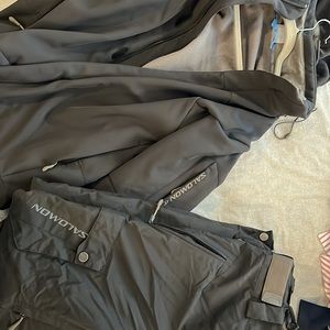 Salomon ski jacket and pants